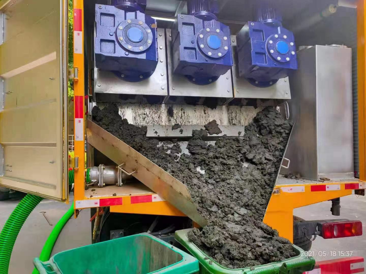 宁陵化粪池清掏城市维护站-泥浆净化干湿分离处理